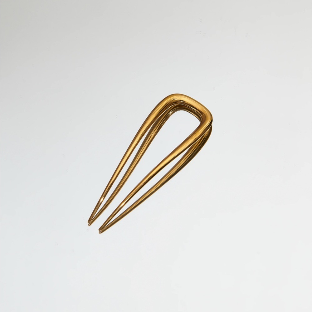 Deborah Pagani Small Gold Hair Pin
